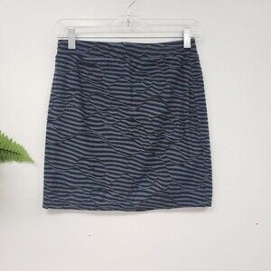 Free People Striped Mini Skirt Size Small